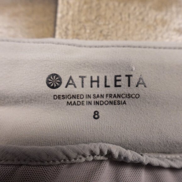 Athleta Trekkie Jogger 2.0 Pants Women's Size 8 Gray - Picture 3 of 14